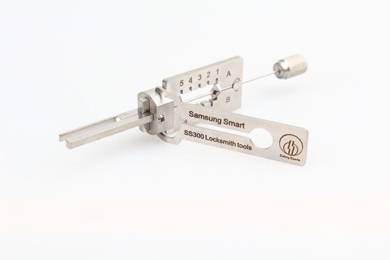 Support Customs logo Lishi Style 2 in 1 Locksmith Lock Picks Tools Ultion 3Star WXM R6 T60 Samsung Smart L4V-T R55