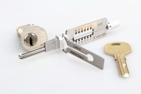 Support Customs logo Lishi Style 2 in 1 Locksmith Lock Picks Tools Ultion 3Star WXM R6 T60 Samsung Smart L4V-T R55