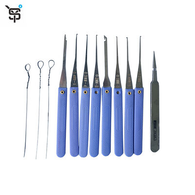 China Factory Blue Handle Professional Locksmith Tools Broken Key Extractor Tools YS500170