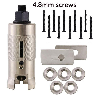 Professional Locksmith Tools Core Puller Pick Tool Pull Screws Flange Gasket Lock Cylinder Removal Blank Keys Stainless Steel