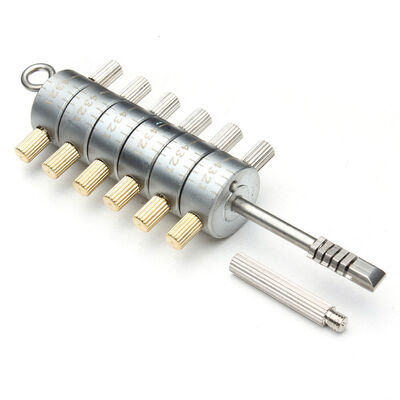 High Quality  Auto Locksmith Supplies Auto Lock Pick 6 Cylinder Reader Automotive Lock Pick Tools Locksmith Tool