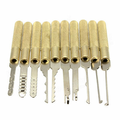 Dimple Lock Locksmith Supplies 18pcs Lockpicks for House Lock
