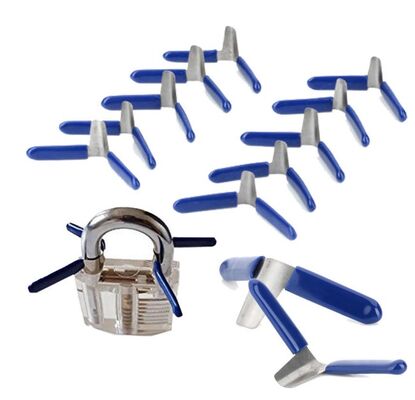 Top Quality 10Pcs Picks Set Lock Pick Lockpicking Opener Lock Pick Set Locksmith Tool