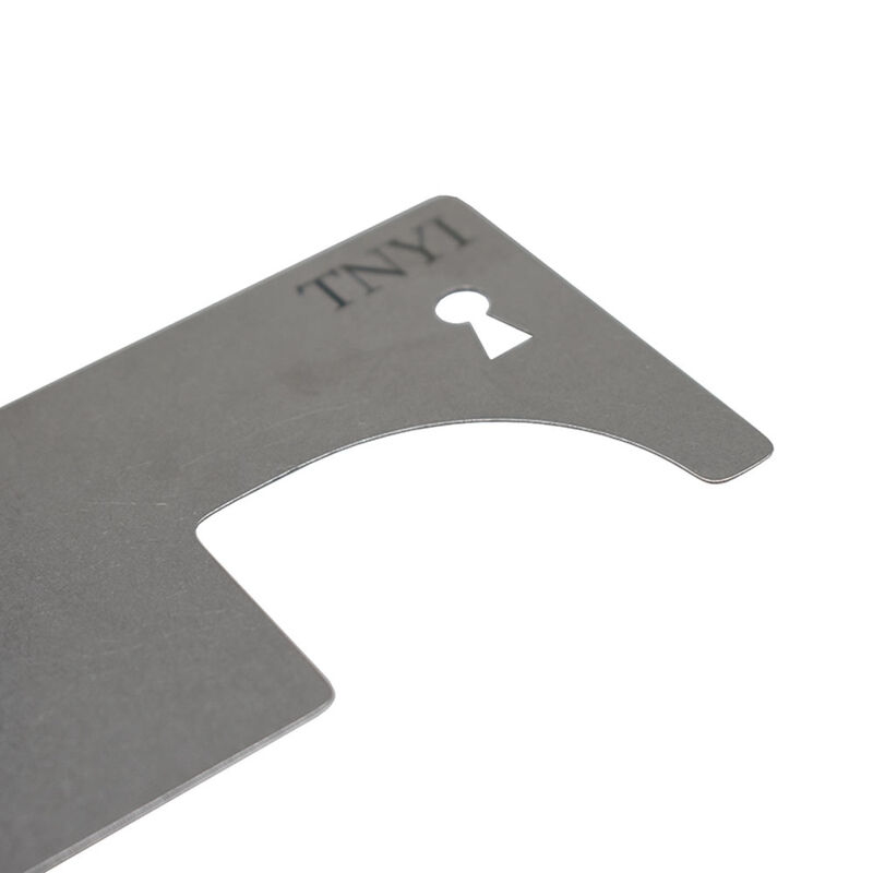 New Arrivals 0.7mm/0.3MM Portable Wallet Door Seam Manual Firefighter Hand Lock Bypass Hall Pass Locksmith Pick Tool