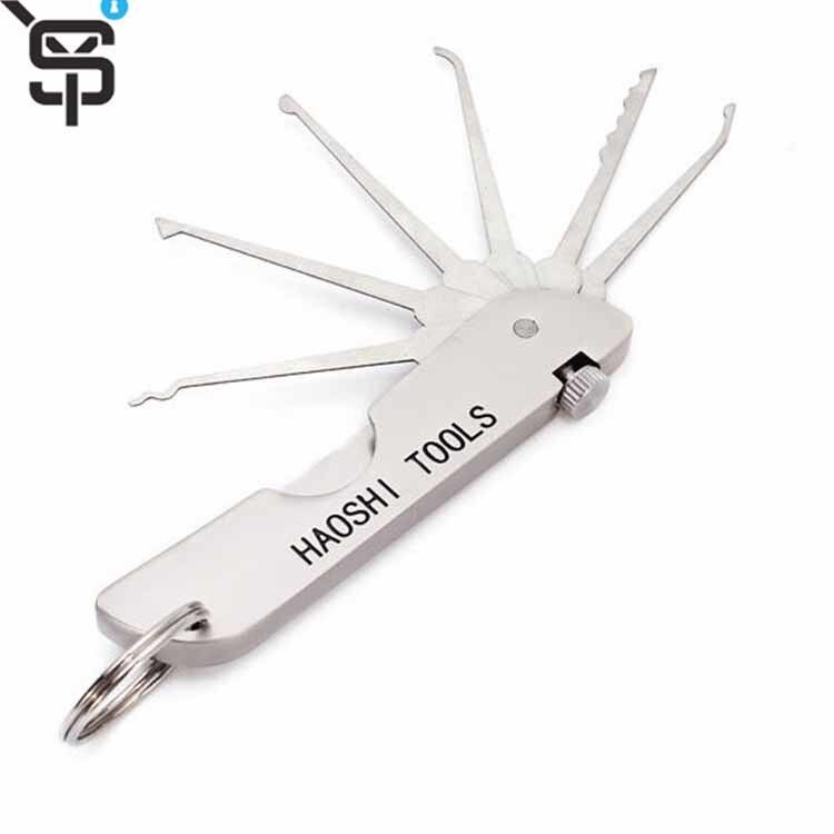 High Quality Folding Lock Pick Set Picking Locksmith Tool Opener Folding Locksmith Tool YS100575